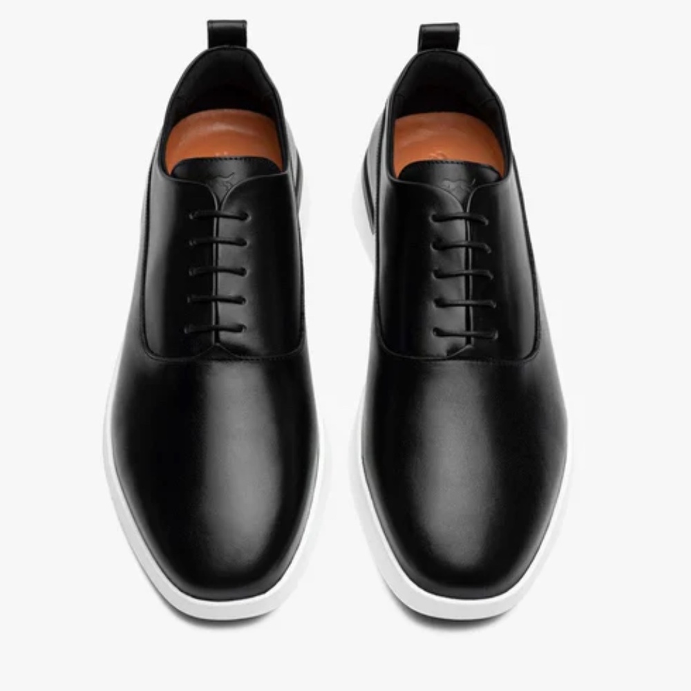 Wolf & Shepherd Crossover™ Longwing Shoes Men’s 9.5 Black & White Leather
